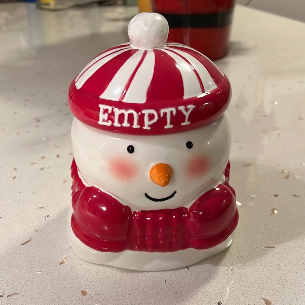 Pretty cookie jar
